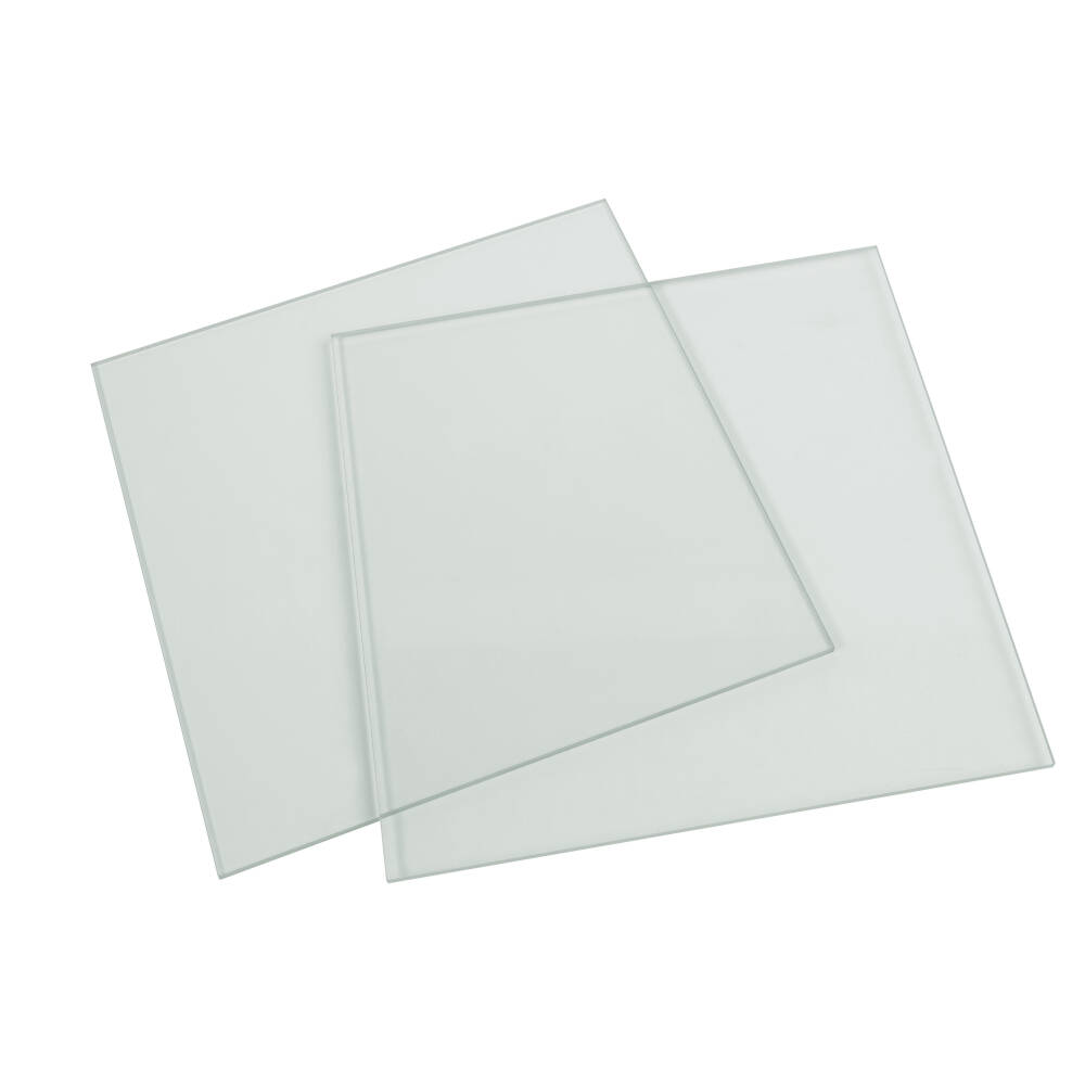 20 x 20cm Plain Glass Plates, 4mm Thick