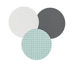 [GCN5022CWS] CN White Membrane/Black Grid Continuous Sterile Pack